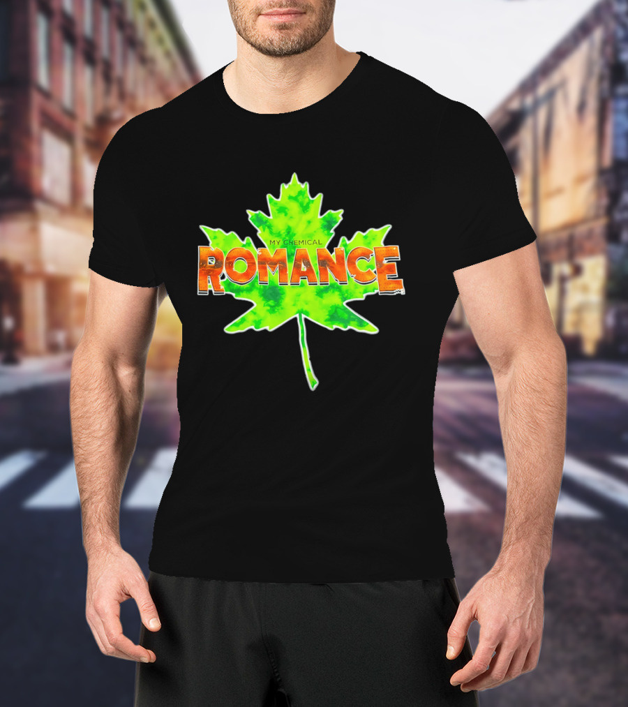 My Chemical Romance Maple Leaf Bright T-Shirt