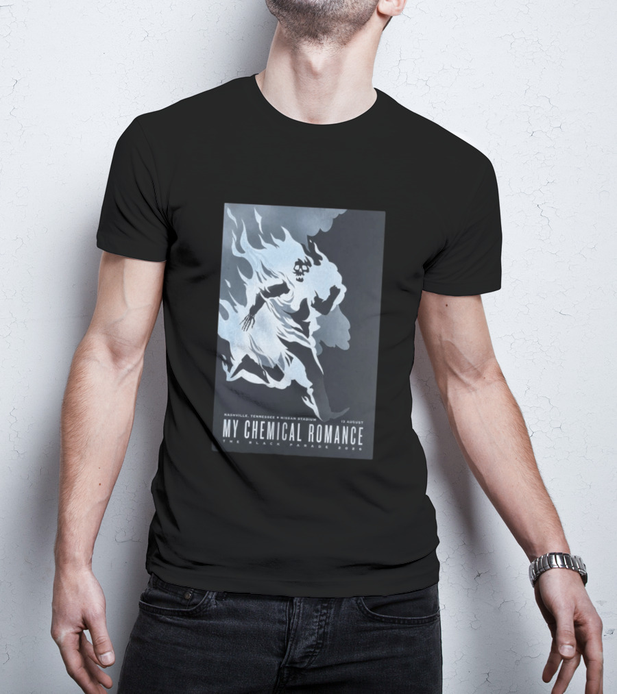 My Chemical Romance The Black Parade 2026 Nashville Nissan Stadium 13 August T-Shirt