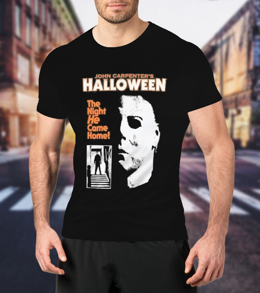 John Carpenter's Halloween The Night He Came Home T-Shirt