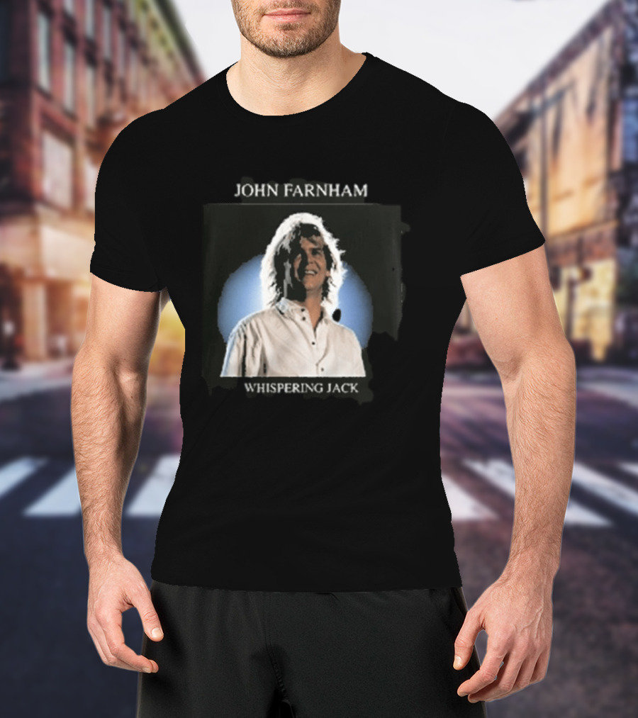 John Farnham Whispering Jack Photo Vintage Album Cover T-Shirt
