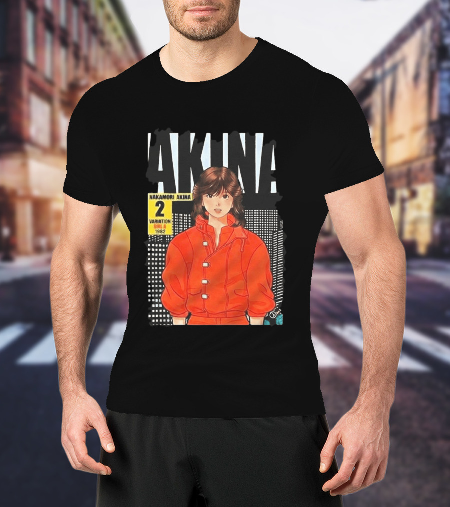 Nakamori Akina Variation Girl 2 1982 Anime Manga T-Shirt