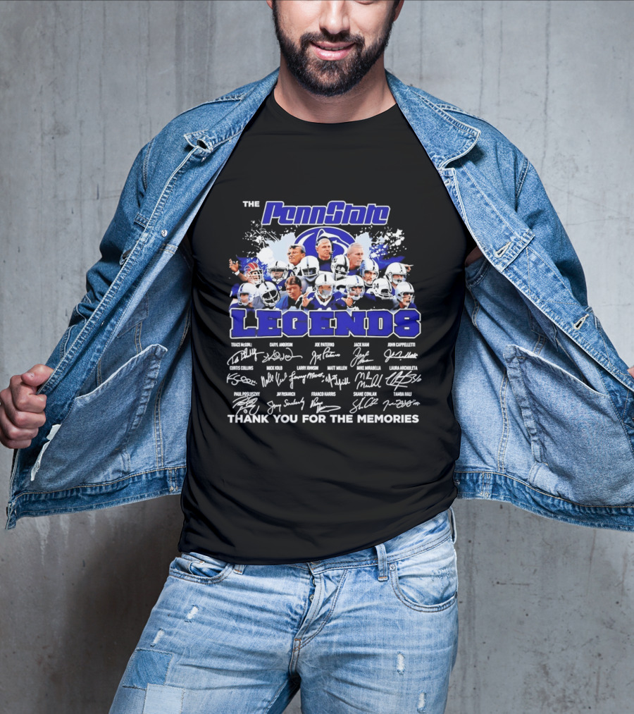 Penn State Legends Thank You For The Memories T-Shirt