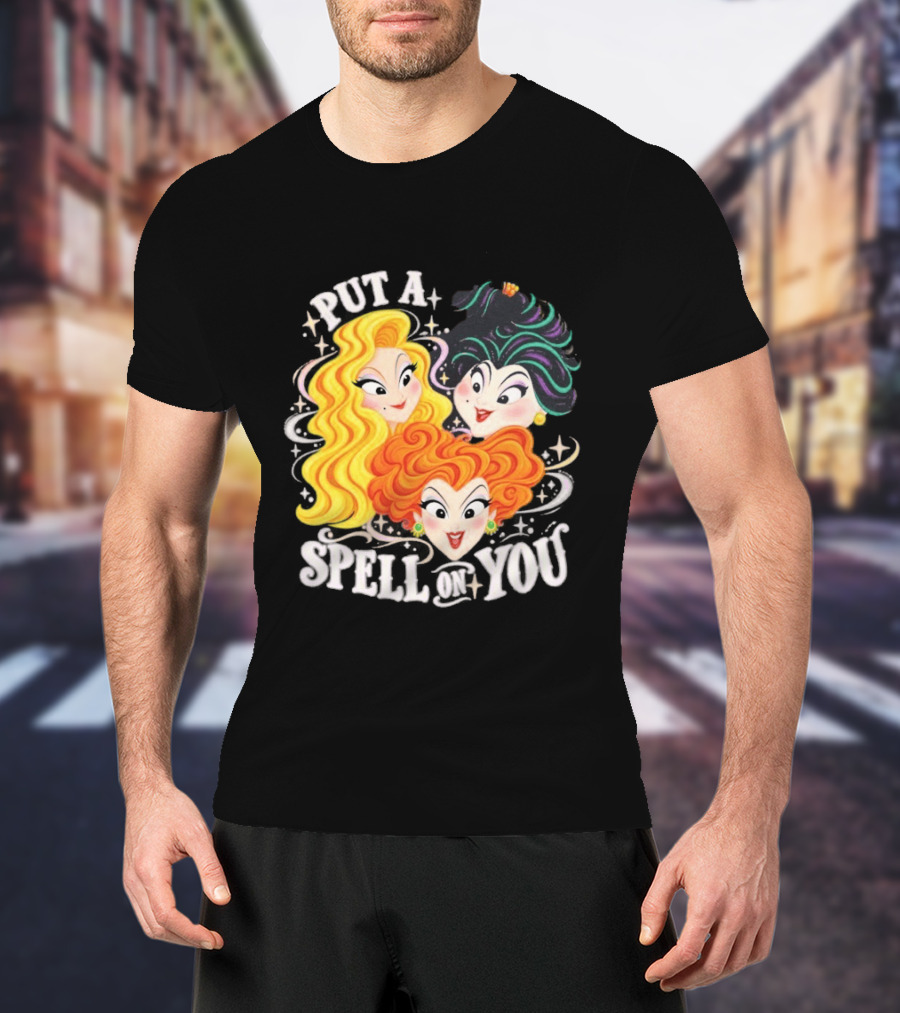 Hocus Pocus I Put A Spell On You Halloween Trio T-Shirt