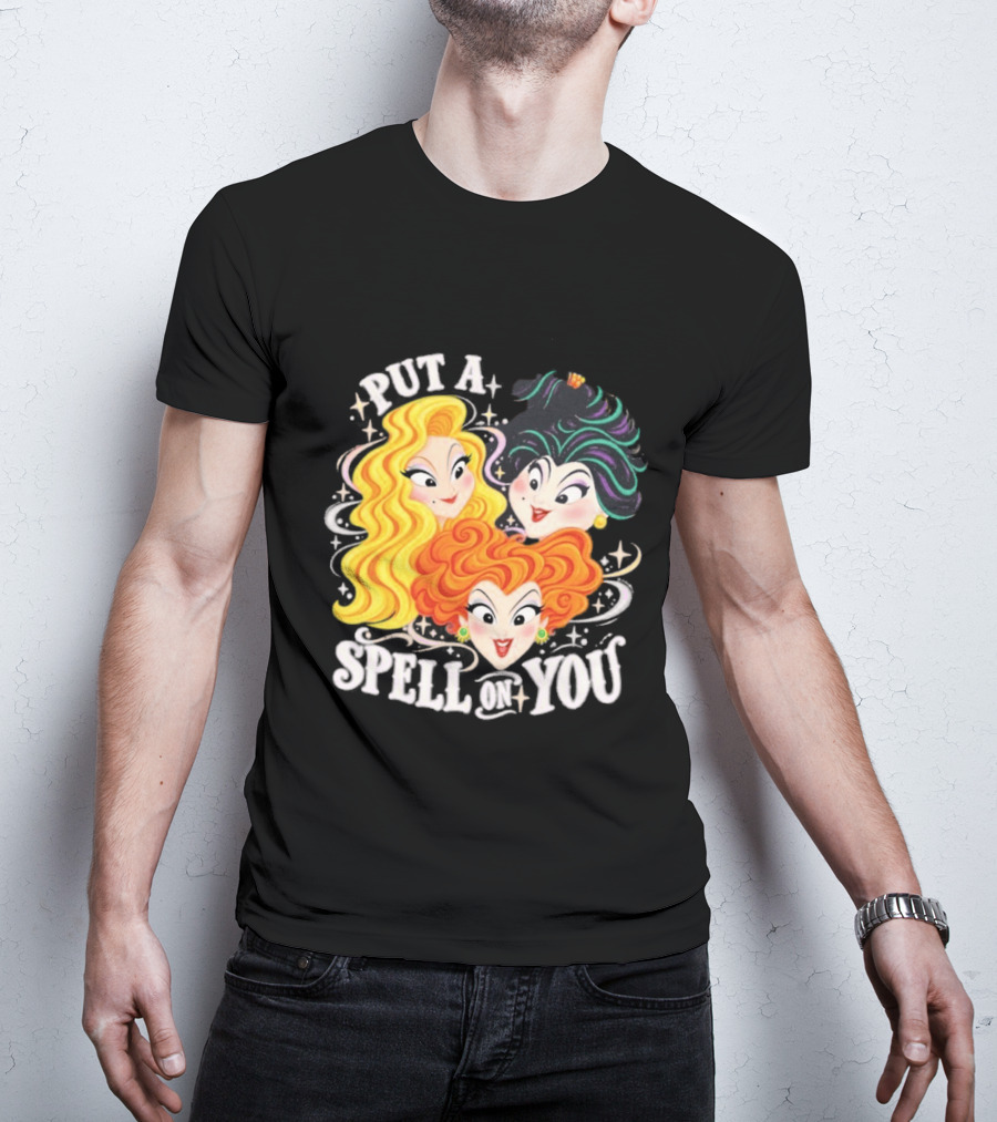 Hocus Pocus I Put A Spell On You Halloween Trio T-Shirt