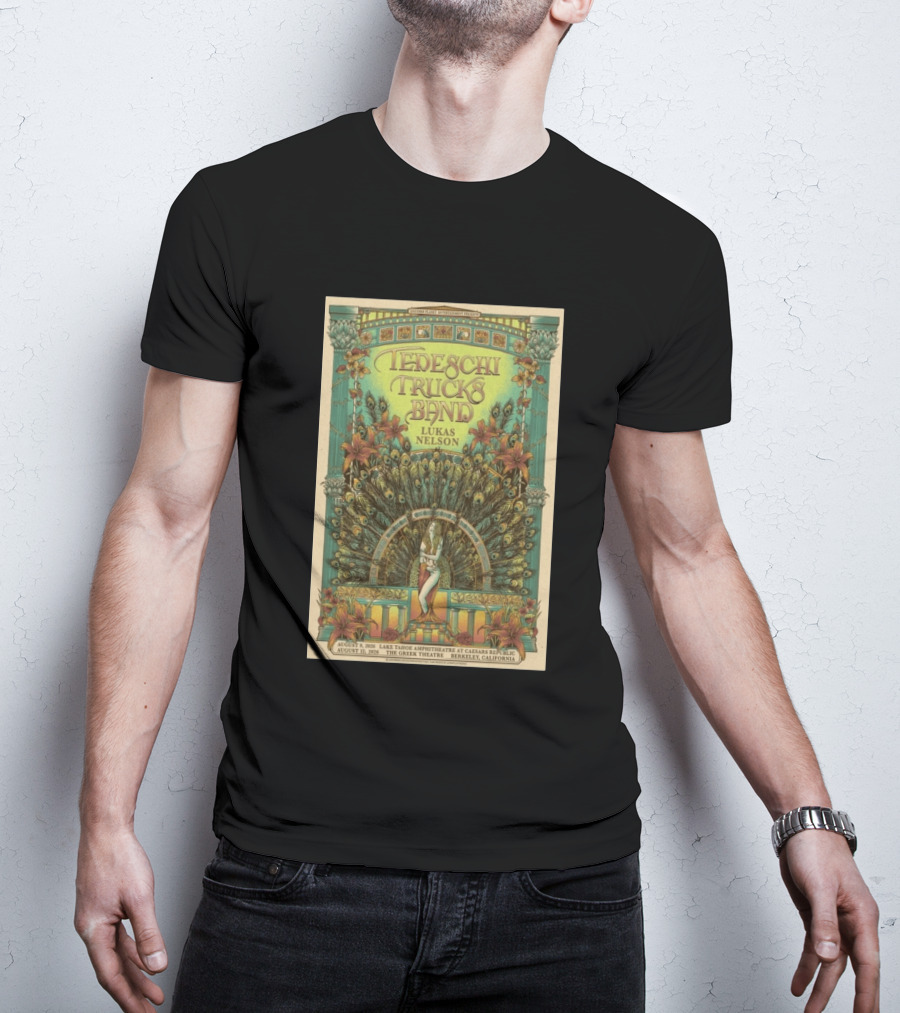 Tedeschi Trucks Band Lukas Nelson August 17 2026 The Greek Theatre Berkeley California T-Shirt