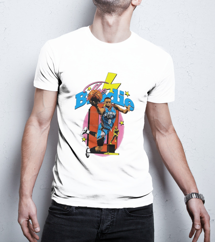 Russell Westbrook The Brodie Oklahoma City Thunder NBA Basketball T-Shirt