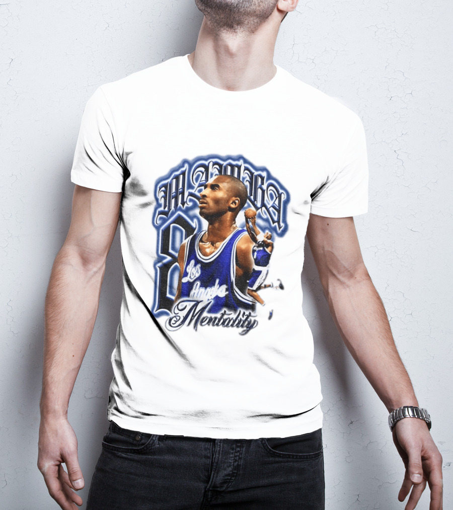 Kobe Bryant Mamba Mentality Los Angeles 8 Basketball T-Shirt