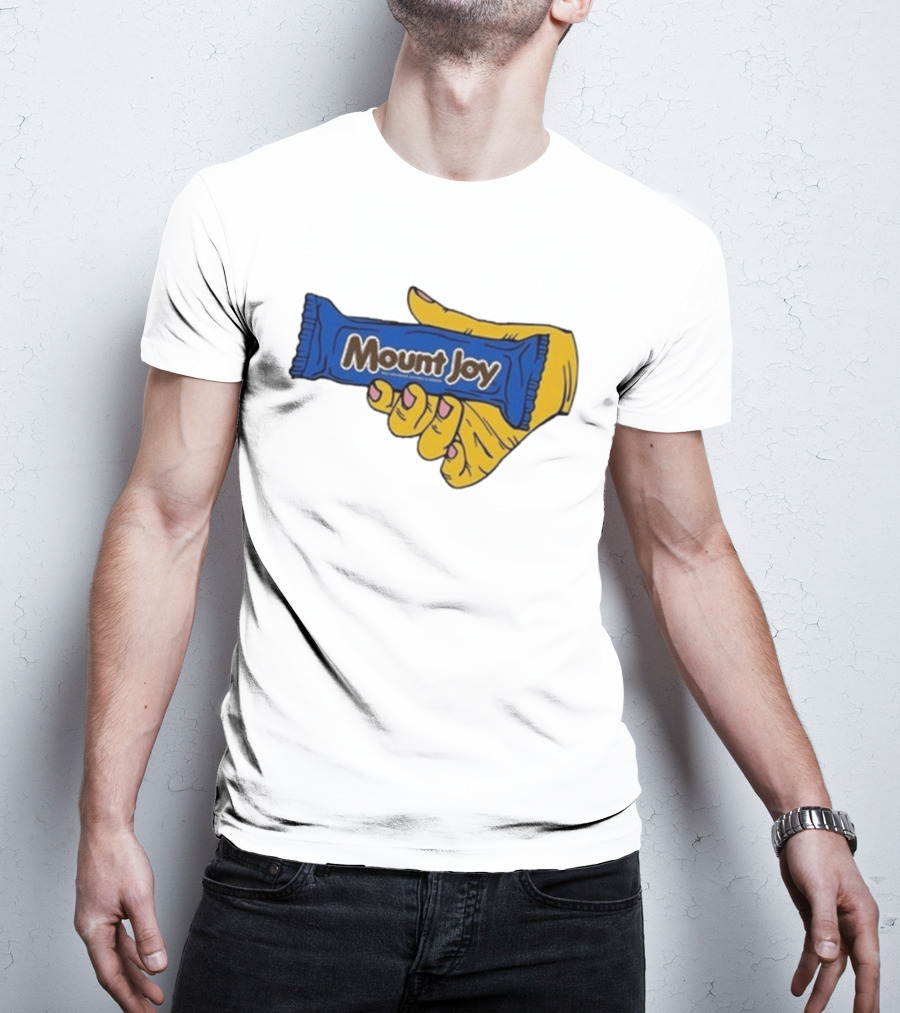 Mount Joy Candy Wrapper Hand Holding T-Shirt
