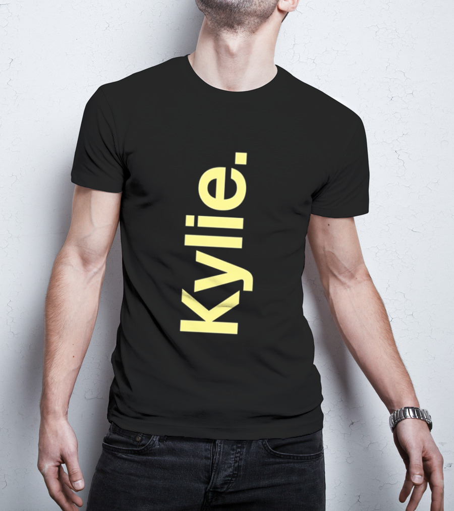 Kylie Minogue Vertical Yellow Kylie T-Shirt