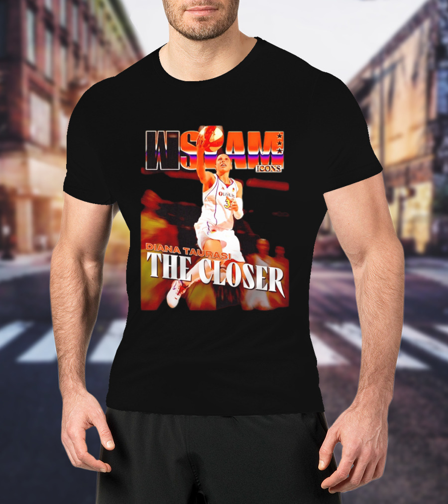 Diana Taurasi The Closer WNBA SLAM Icons Phoenix Mercury T-Shirt