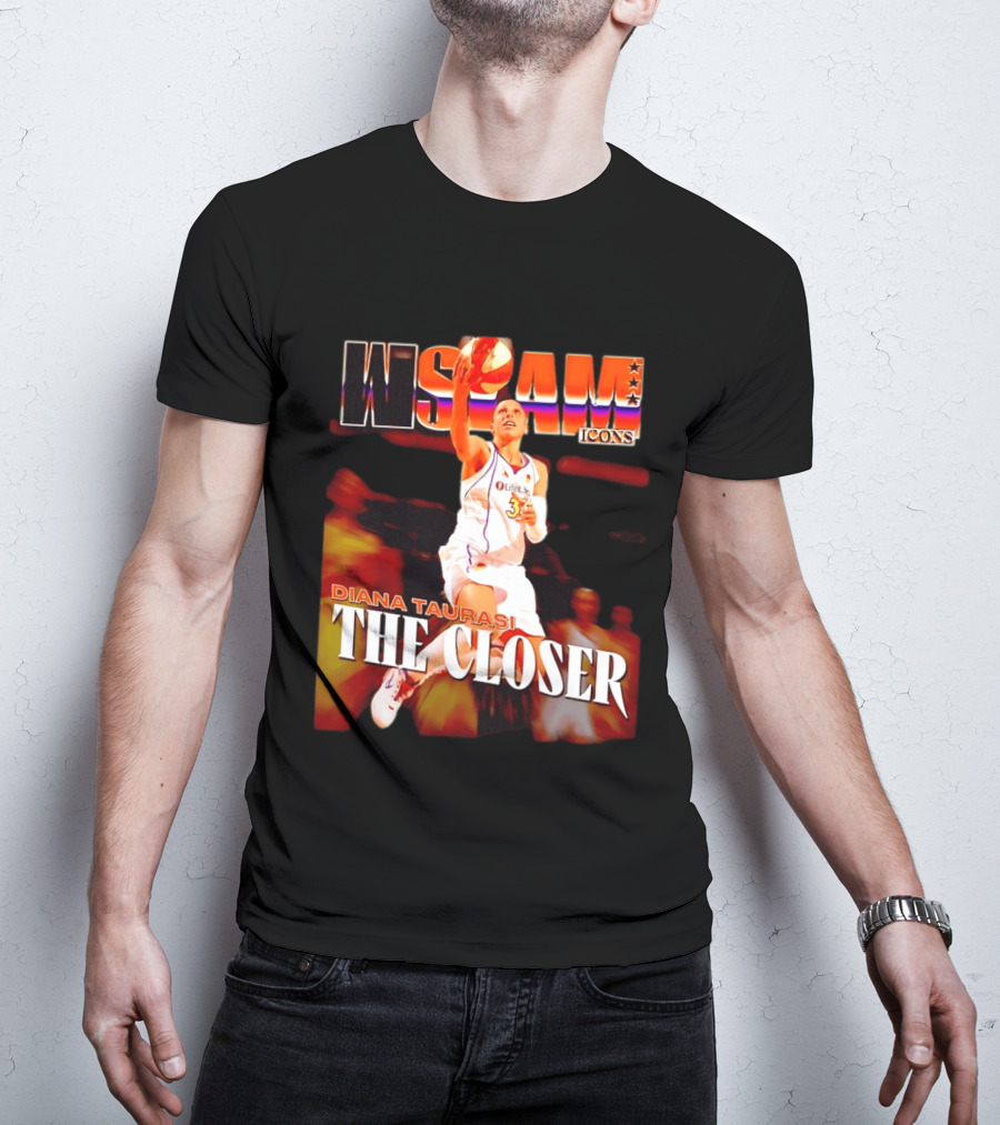 Diana Taurasi The Closer WNBA SLAM Icons Phoenix Mercury T-Shirt