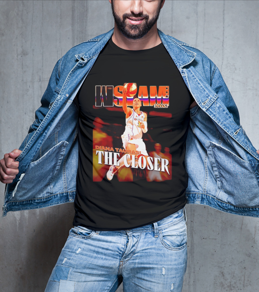 Diana Taurasi The Closer WNBA SLAM Icons Phoenix Mercury T-Shirt