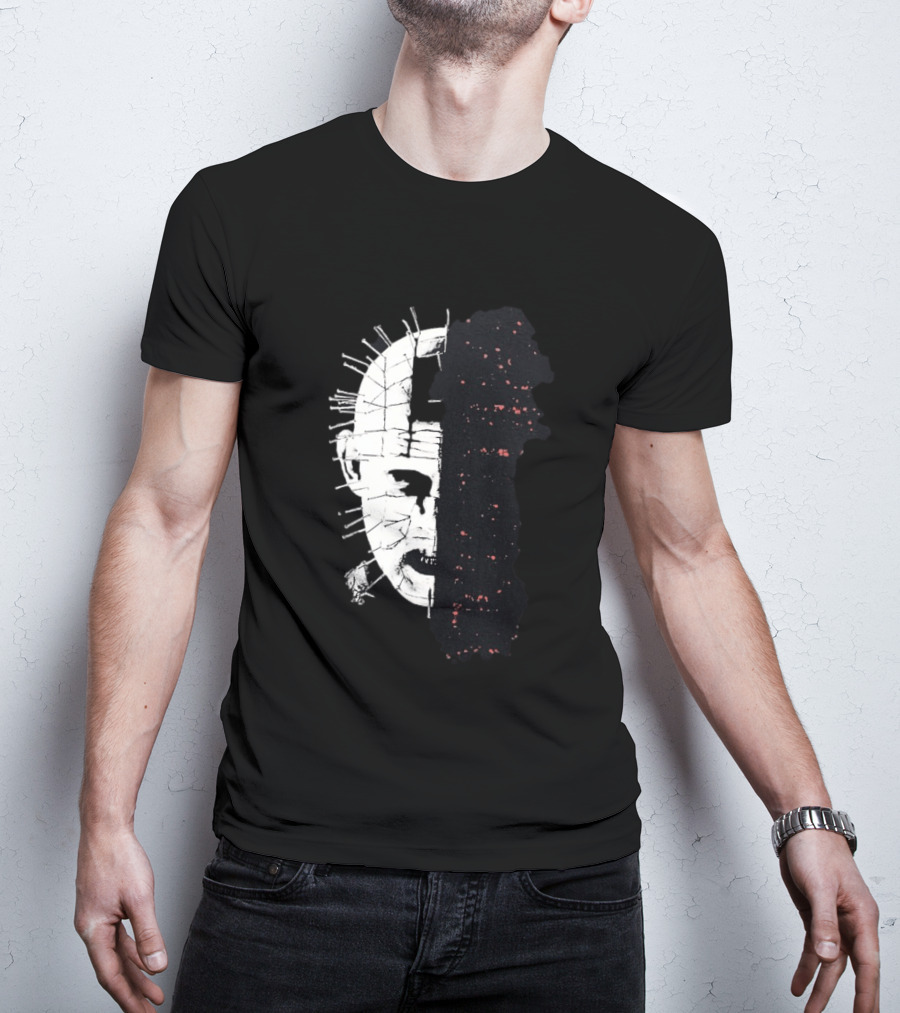 Halloween Horror Nights 2026 Hellraiser Pinhead Split T-Shirt