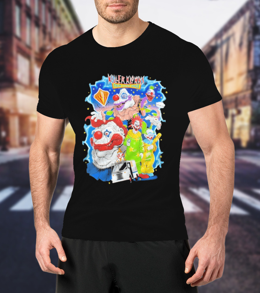 Killer Klowns From Outer Space Halloween Horror Nights 2026 Theme Park Journey T-Shirt