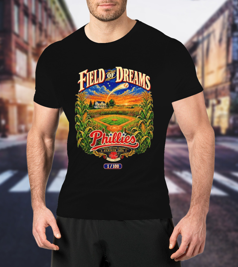Field Of Dreams Phillies Limited Ballpark Edition Summer 2026 1/100 T-Shirt