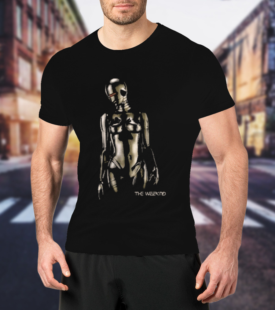 The Weeknd After Hours Til Dawn Tour UK EU Skeleton T-Shirt