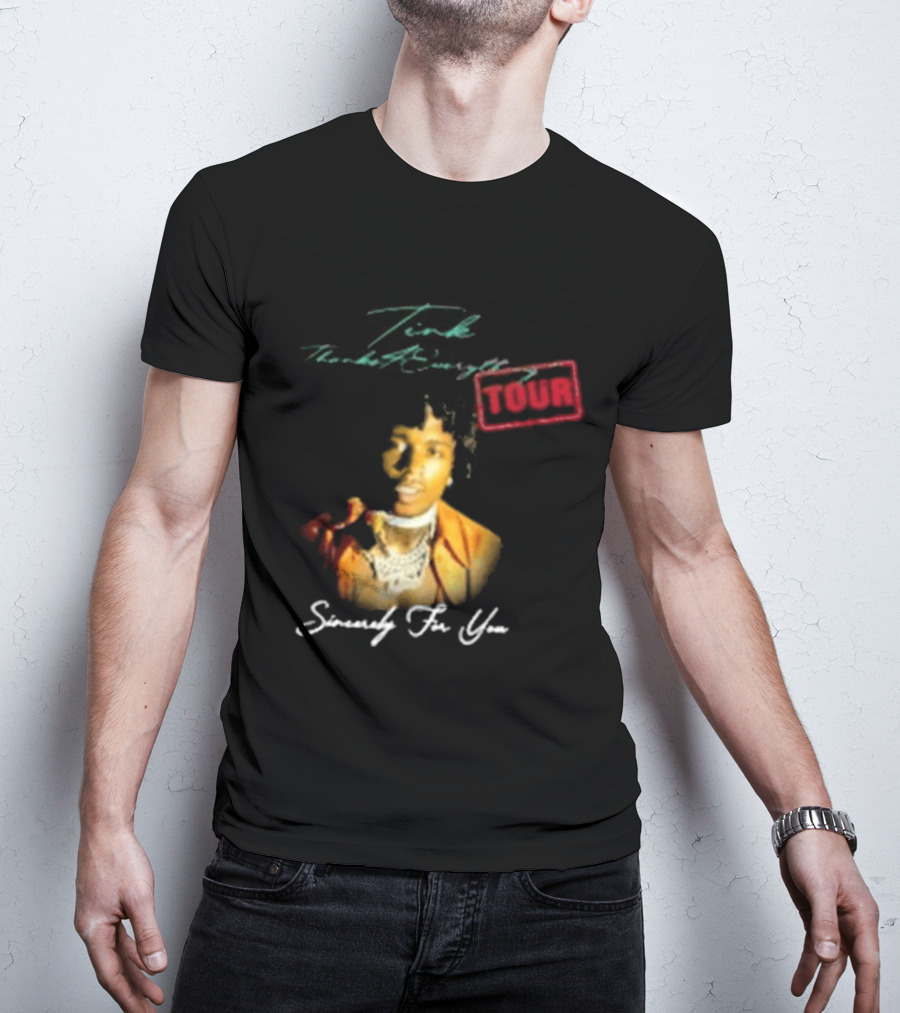 Que Jacquees Thanks 4 Everything Tour Signed You 5000 T-Shirt