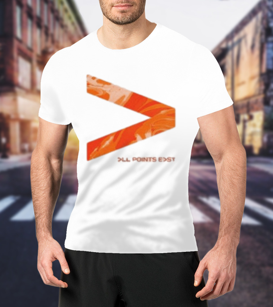 All Points East Festival 2026 Tyler The Creator Event Orange Arrow T-Shirt