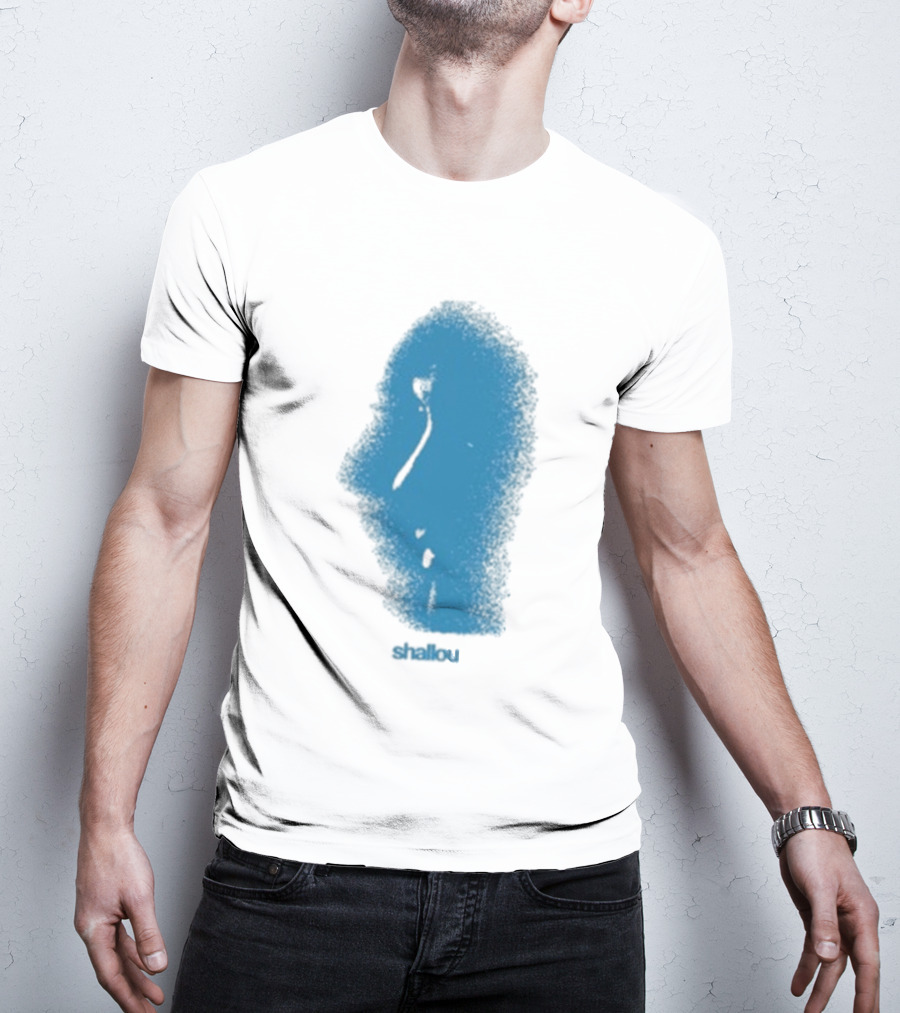 Ambient Inks Shallou Silhouette Blue Profile T-Shirt