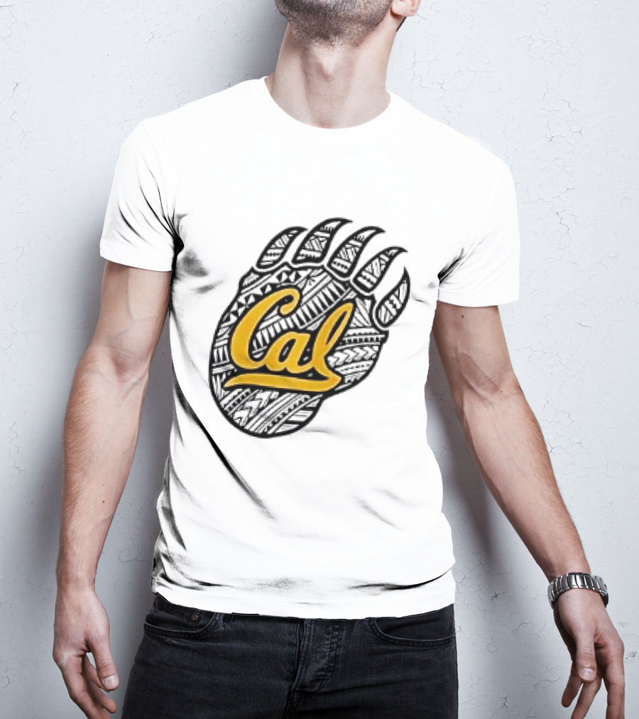 Cal Bears Football From The Bay To The Islands Bear Claw T-Shirt