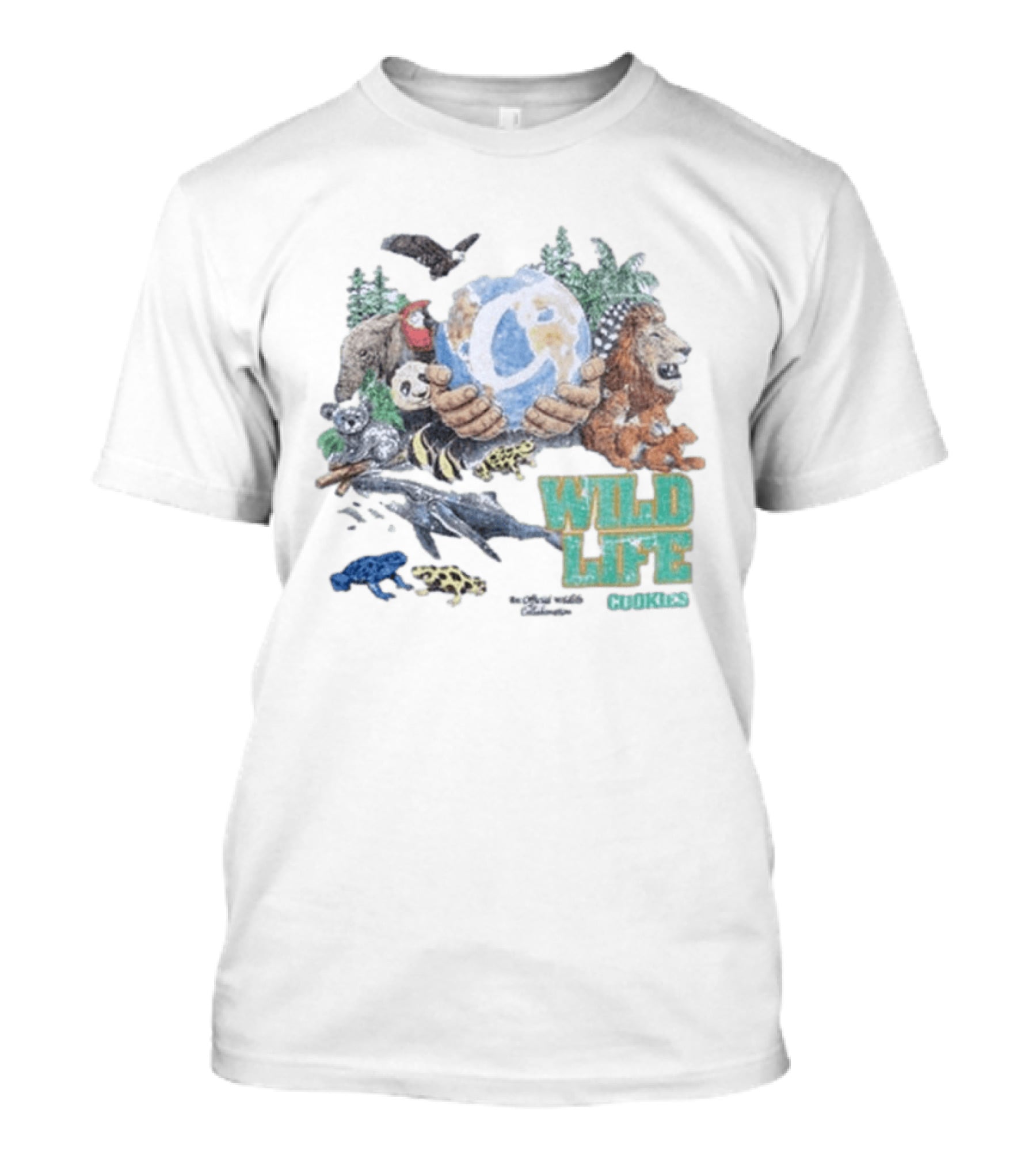 Wildlife World Cookies Animals And Nature Conservation T-Shirt