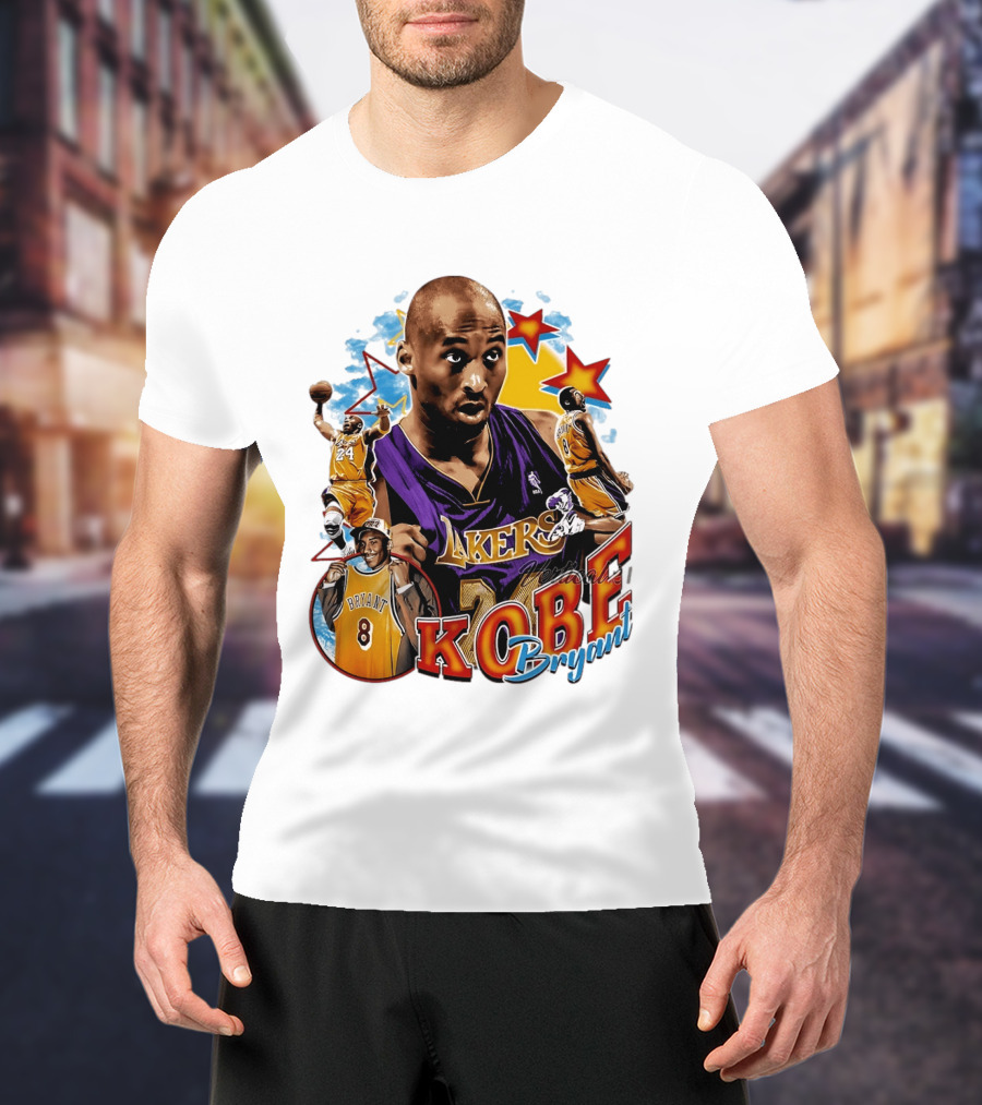 Kobe Bryant Lakers NBA Legendary Player Number 8 And 24 T-Shirt