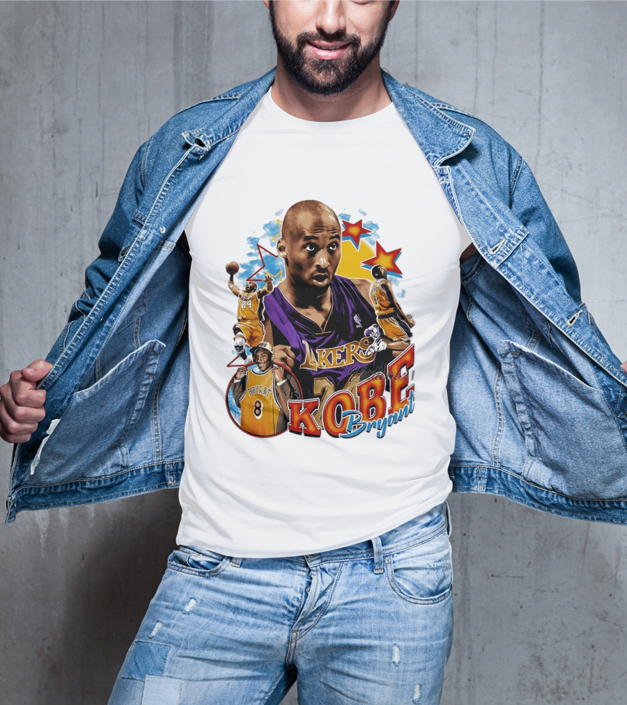 Kobe Bryant Lakers NBA Legendary Player Number 8 And 24 T-Shirt