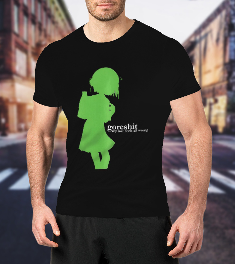 Goreshit My Love Feels All Wrong Anime T-Shirt