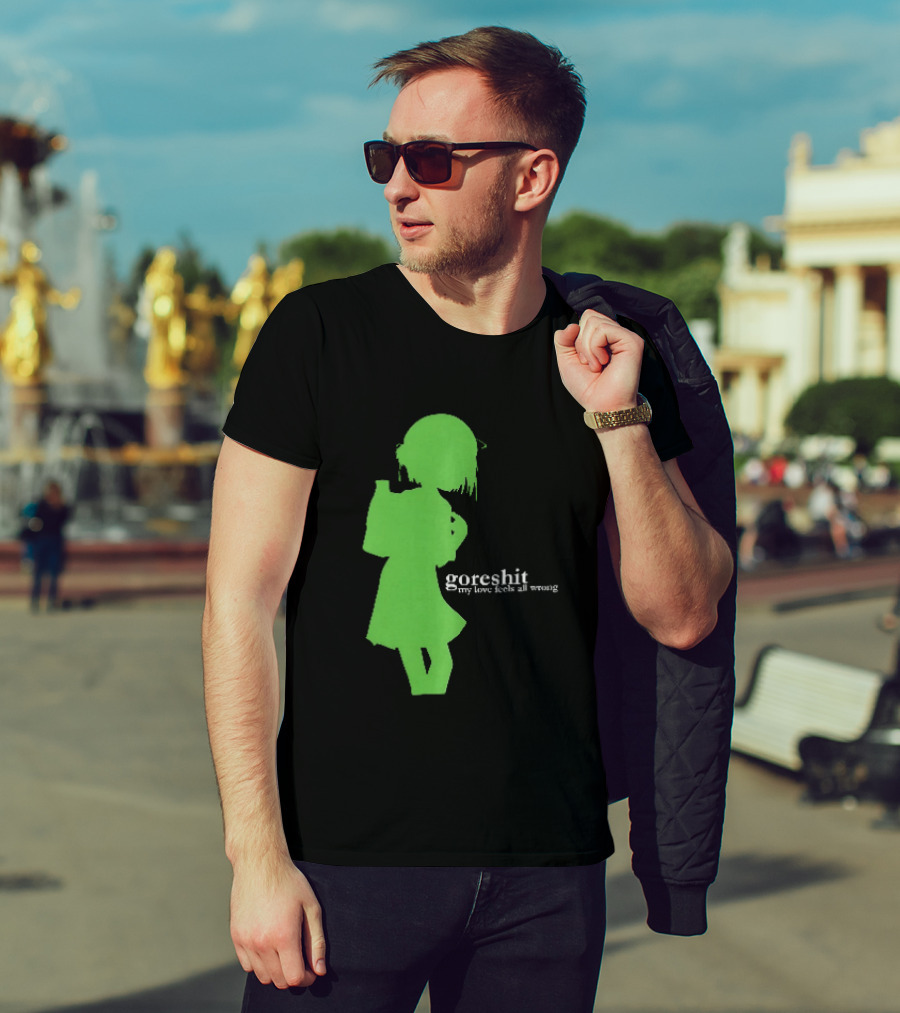 Goreshit My Love Feels All Wrong Anime T-Shirt