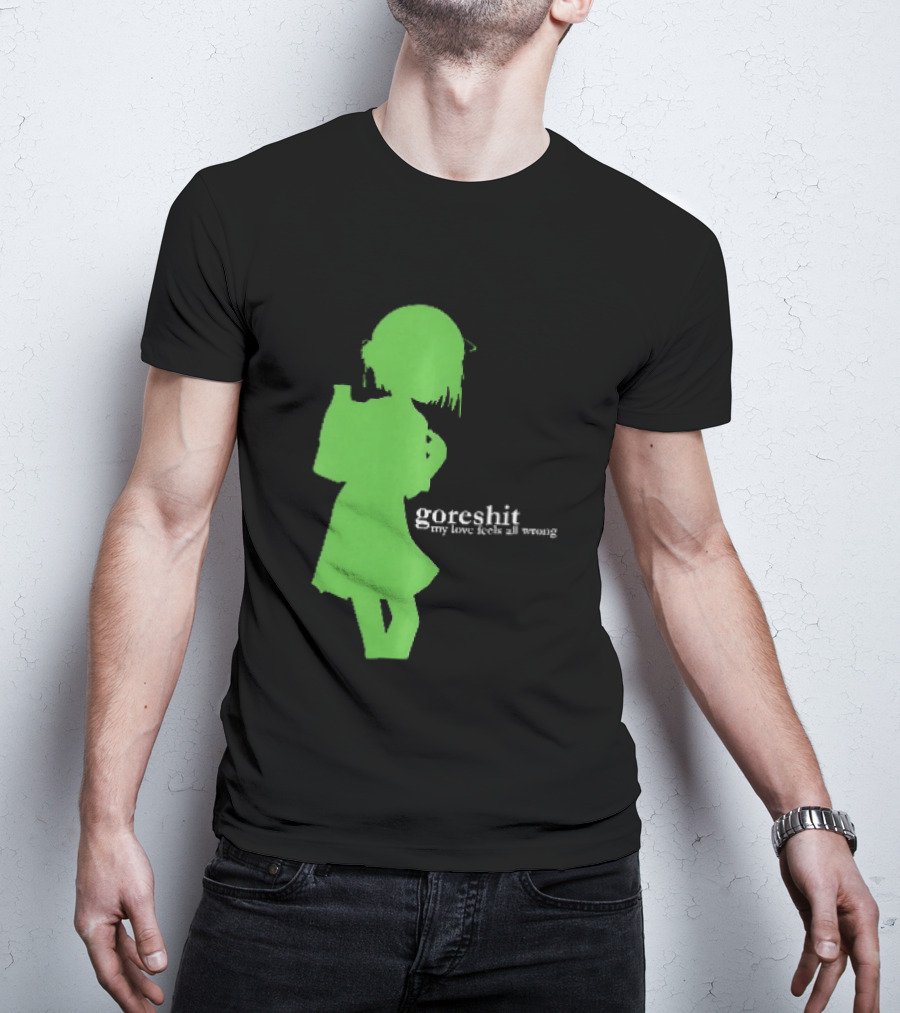 Goreshit My Love Feels All Wrong Anime T-Shirt