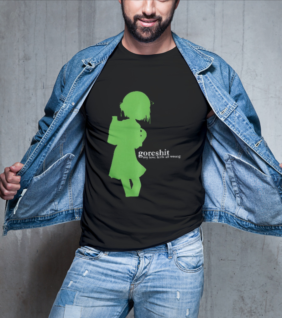 Goreshit My Love Feels All Wrong Anime T-Shirt