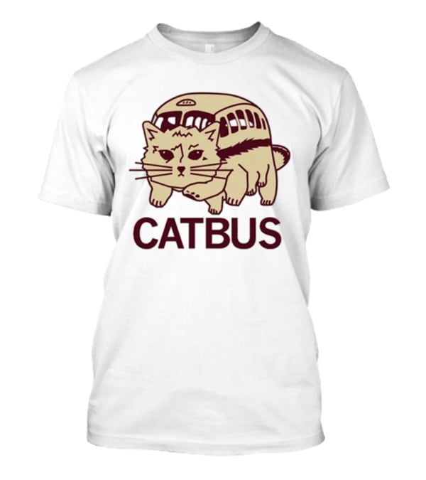 Catbus Gary Feline Transport Mashup T-Shirt