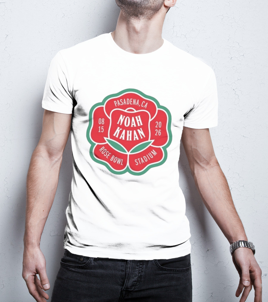 Noah Kahan Pasadena CA Rose Bowl Stadium 2026 August 15 T-Shirt