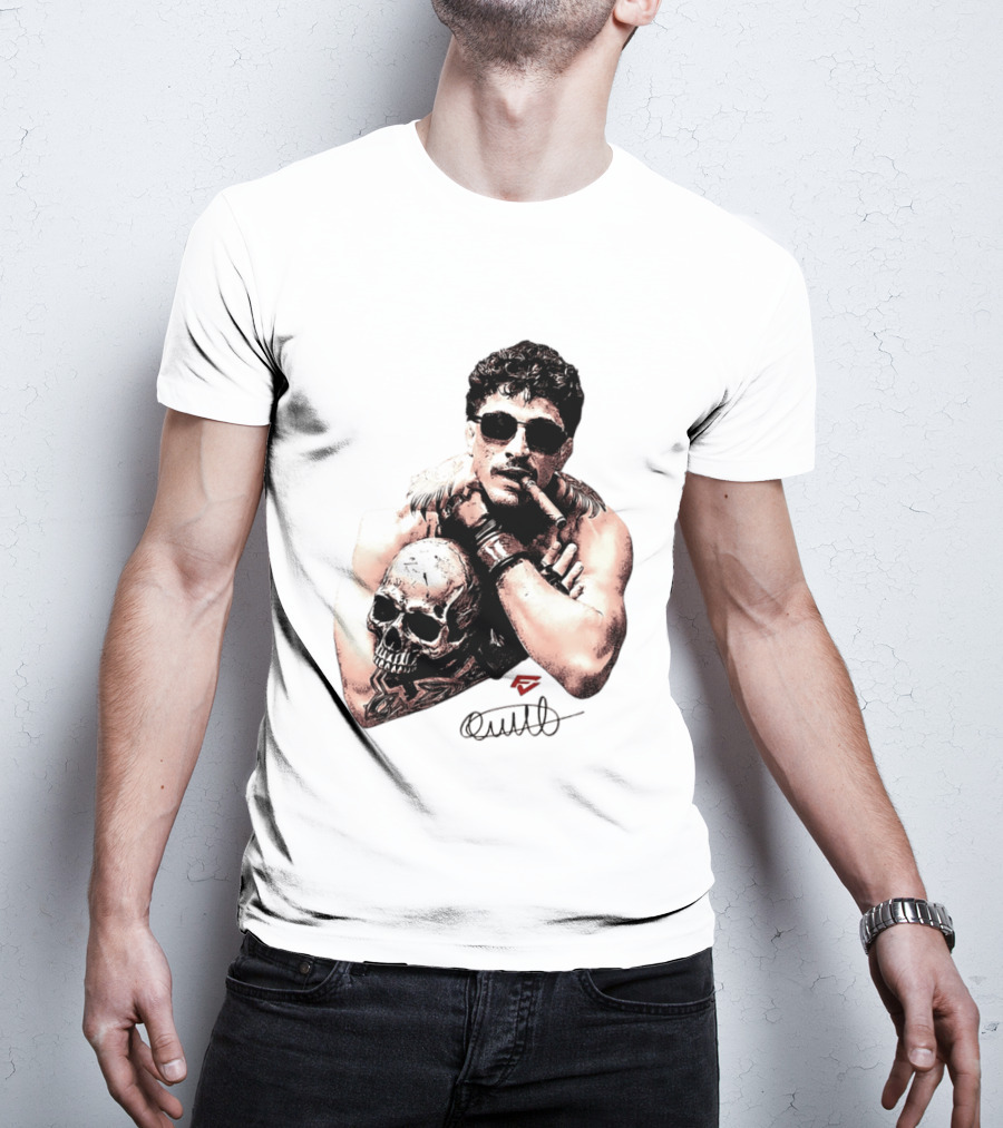 Smokilld Smokebreak Skull Tattoo Sunglasses Cigar T-Shirt