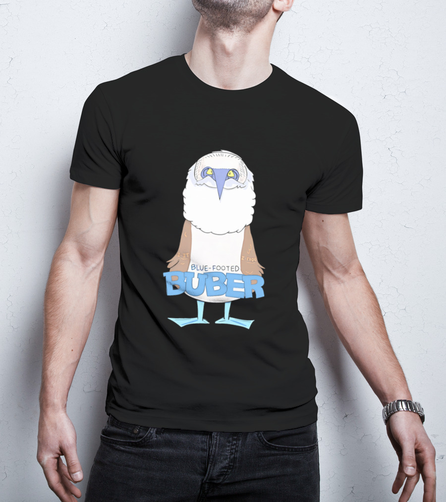 Blue Footed Buber I It I Thou Blue Footed Booby Bird T-Shirt