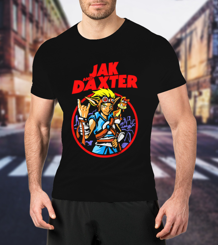 Jak And Daxter Iconic Characters T-Shirt