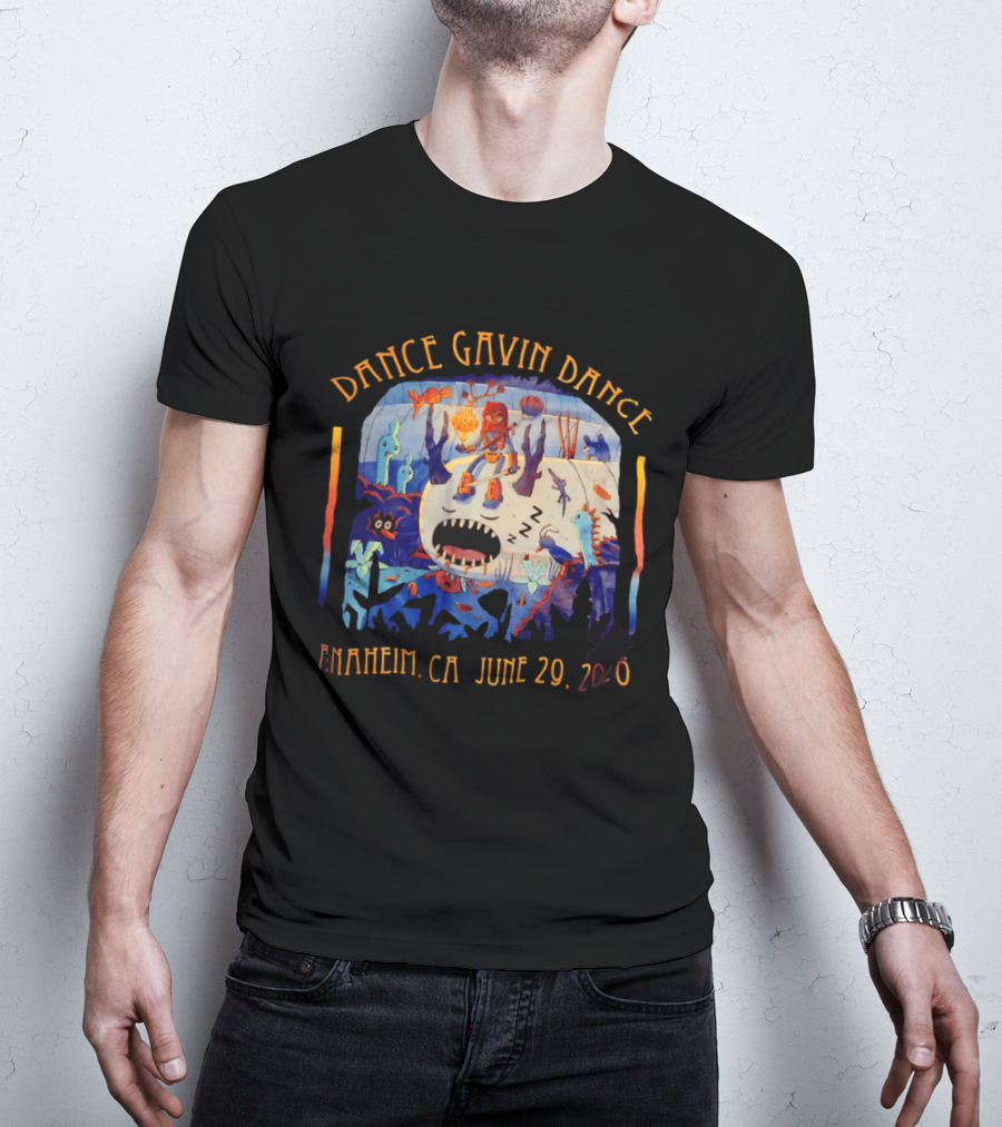 Dance Gavin Dance Anaheim CA June 29 2026 Surreal Underwater Adventure T-Shirt