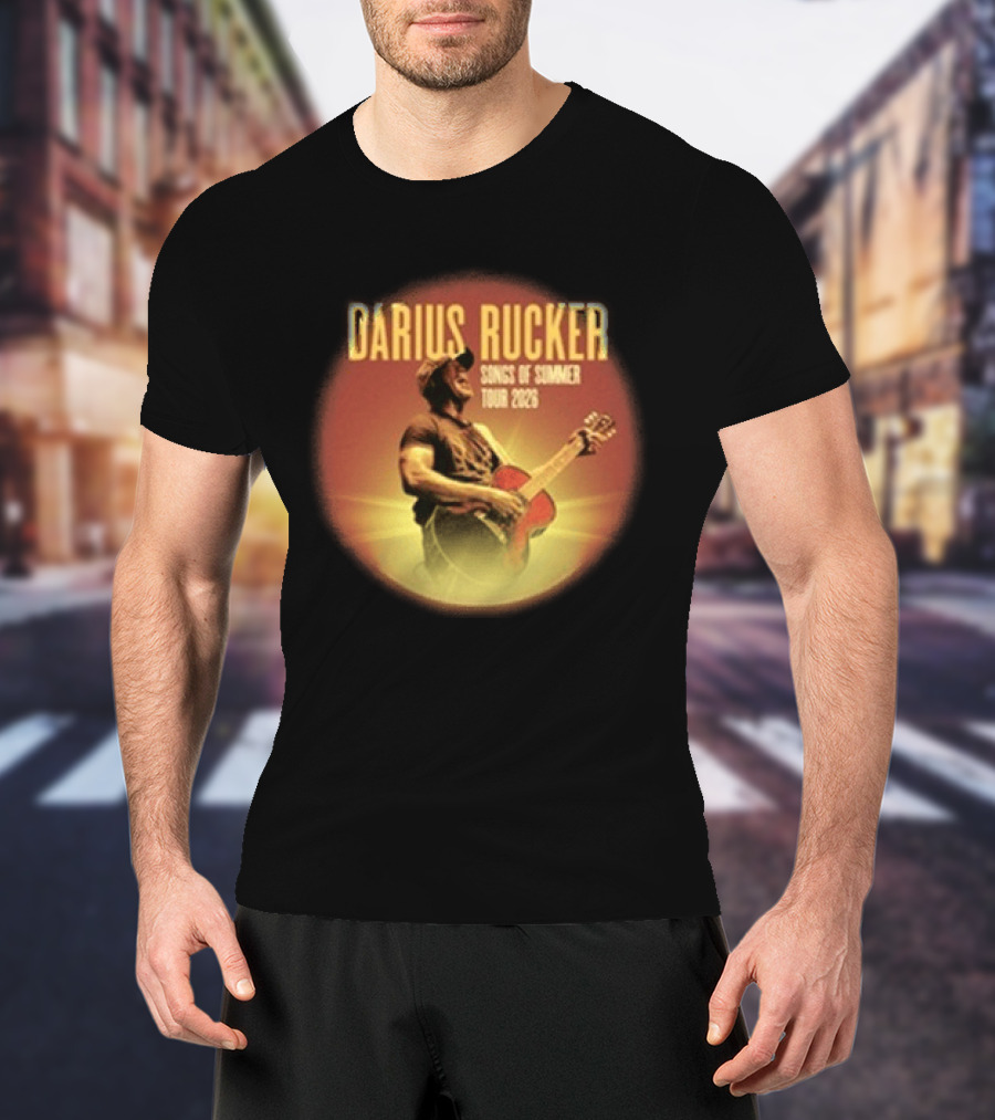 Darius Rucker Songs Of Summer Tour 2026 Vintage Country Music Concert Performance T-Shirt