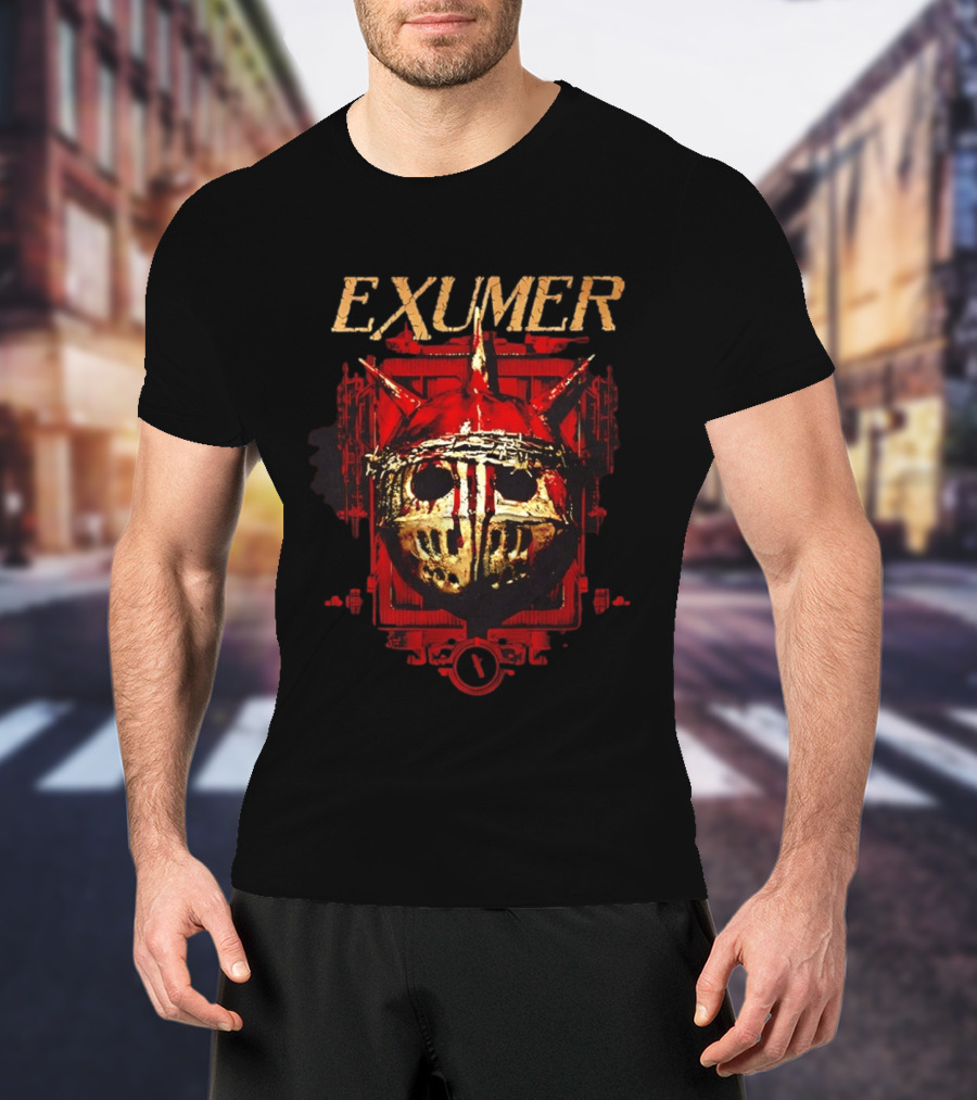 Exumer Kings Road Death Mask Messiah Alternative T-Shirt