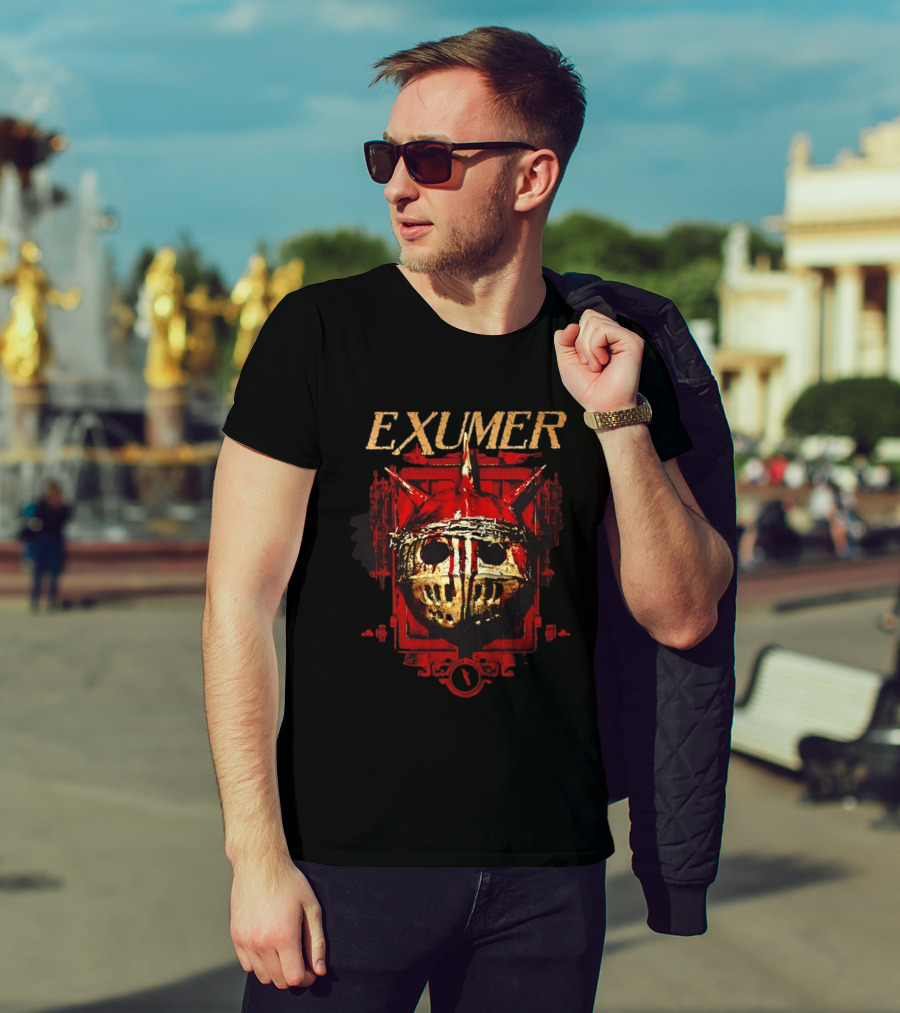 Exumer Kings Road Death Mask Messiah Alternative T-Shirt