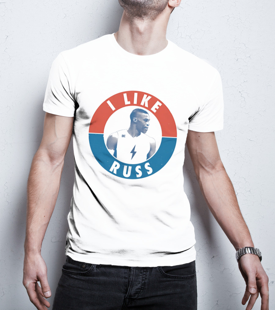 I Like Russ Oklahoma City Thunder Westbrook T-Shirt