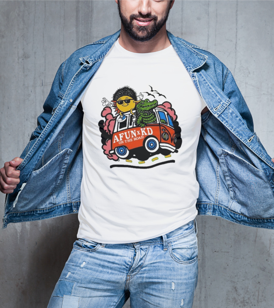 Kitchen Dwellers Andy Frasco AFUN X KD Tour 2026 On The Road Bus Adventure T-Shirt