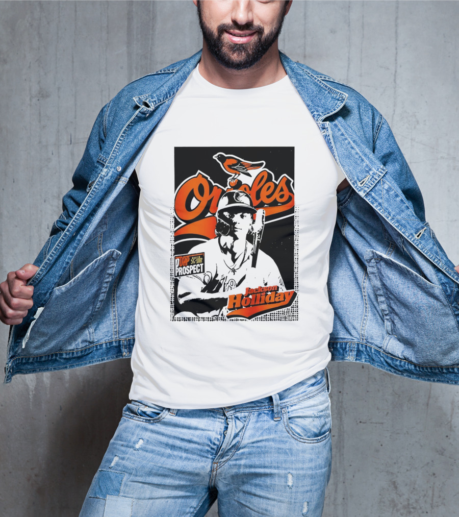 Orioles Top Prospect All Star Jackson Holliday Debut 2026 T-Shirt