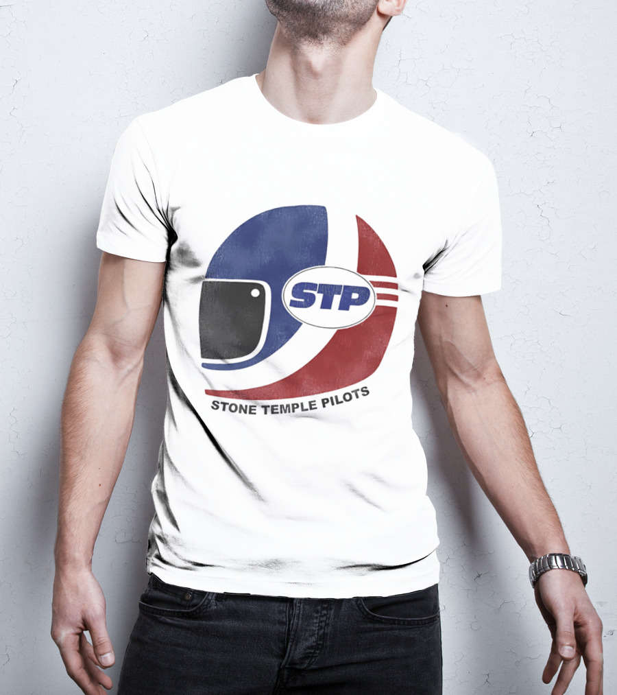 Stone Temple Pilots STP Helmet T-Shirt
