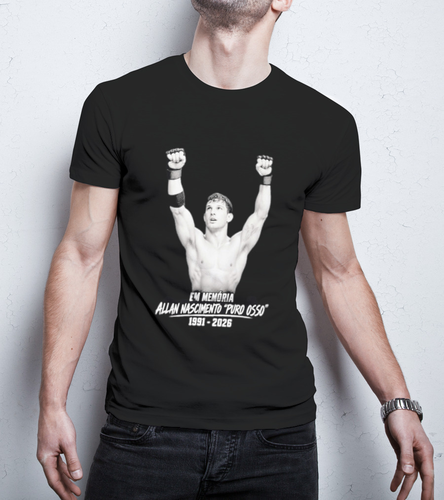 Ian Machado Garry Em Memória Allan Nascimento Puro Osso 1990 2026 T-Shirt