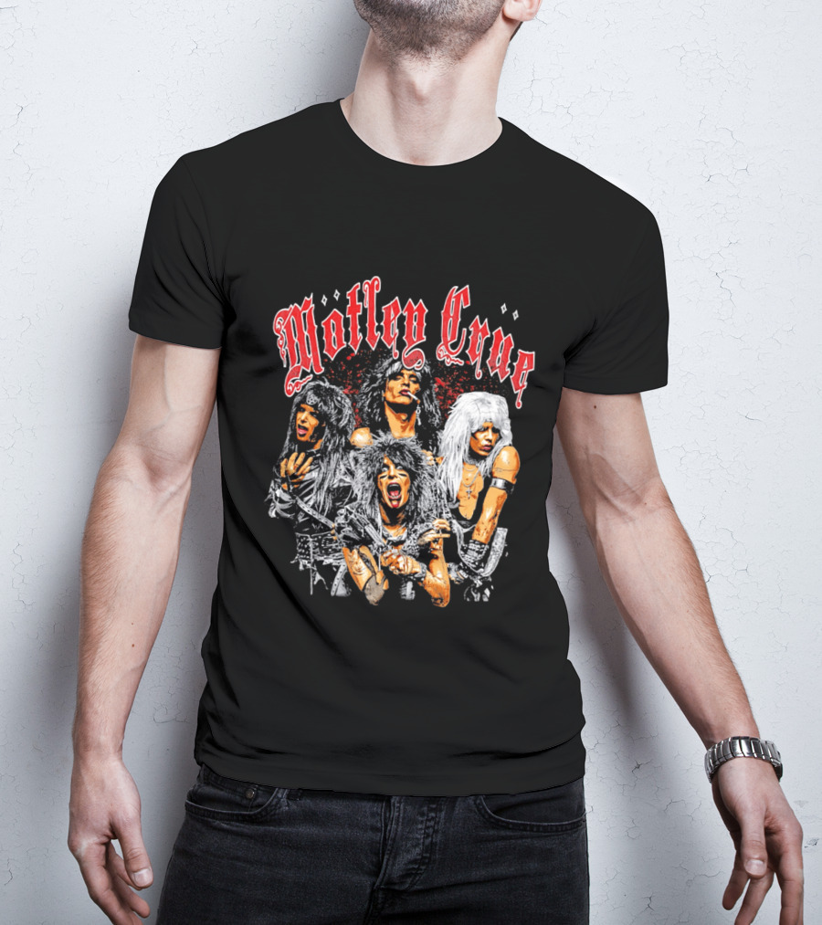 Mötley Crüe Classic Band Members T-Shirt