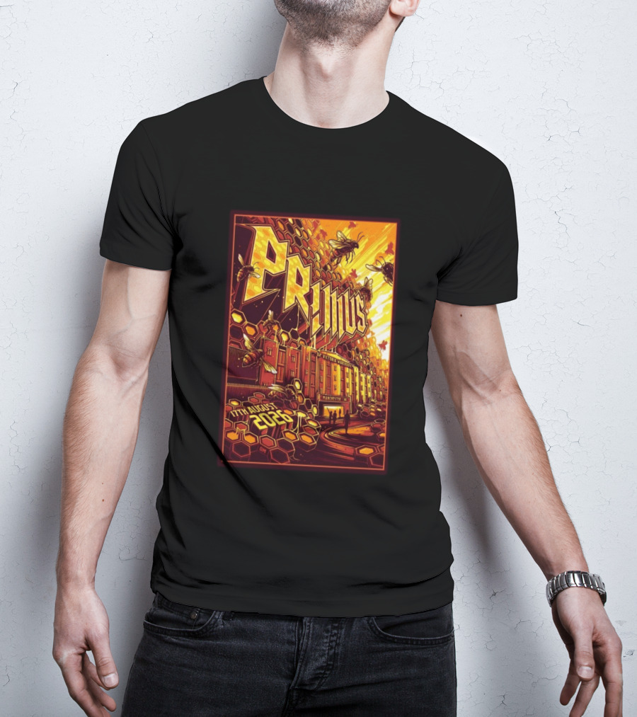 Primus O2 Victoria Warehouse Manchester UK 17th August 2026 T-Shirt
