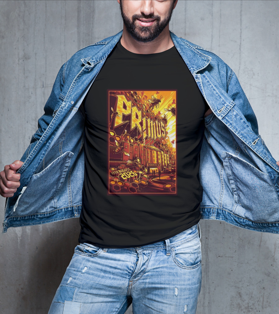 Primus O2 Victoria Warehouse Manchester UK 17th August 2026 T-Shirt