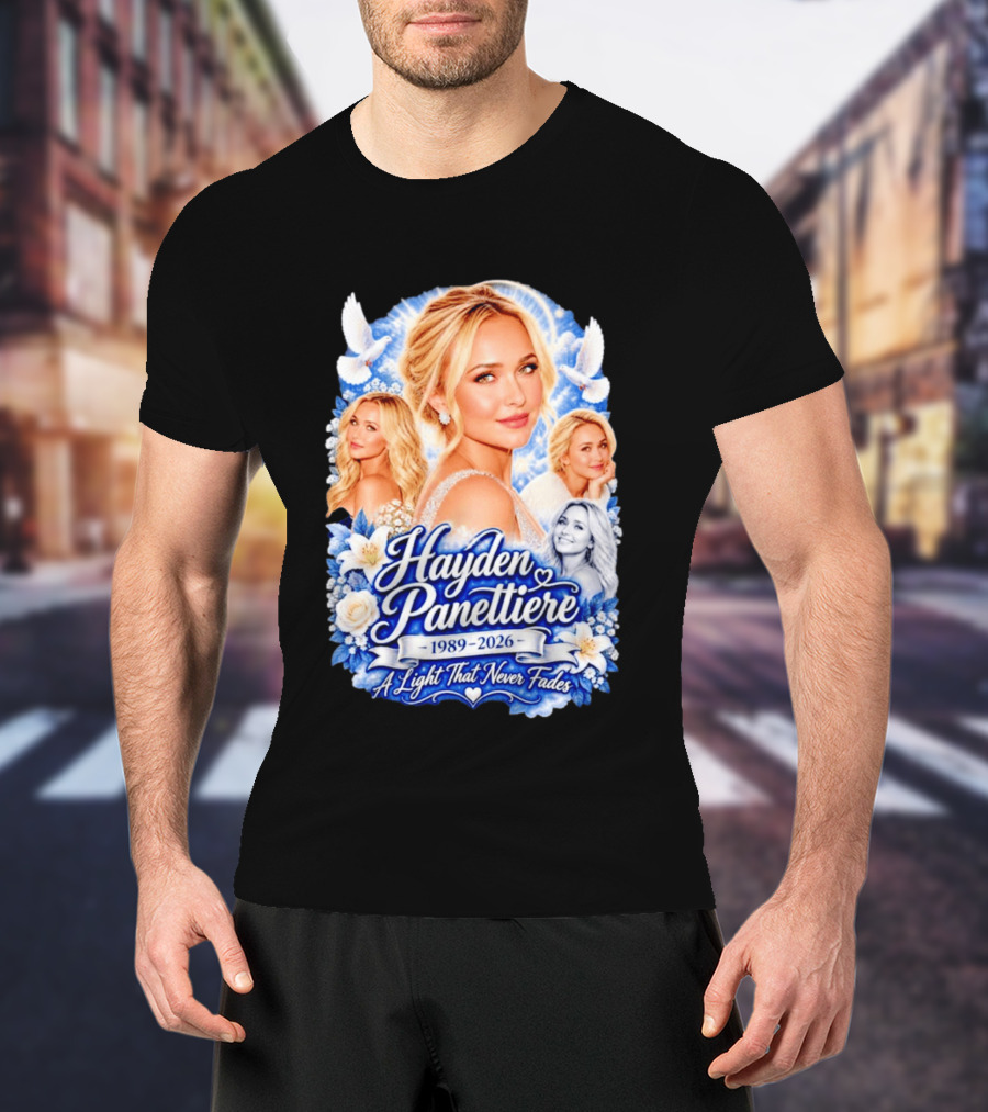 Hayden Panettiere 1989 2026 A Light That Never Fades T-Shirt