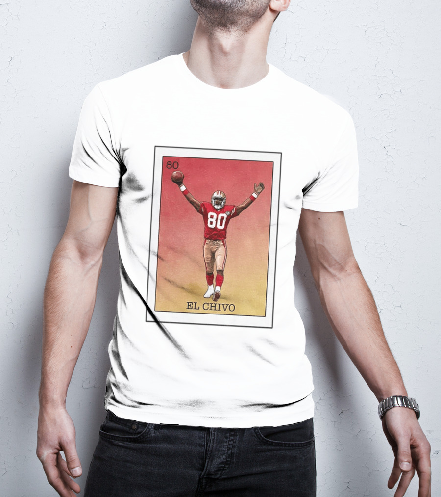 El Chivo 80 San Francisco 49ers Loteria Card T-Shirt